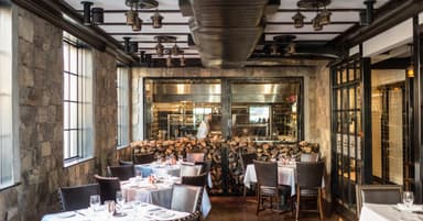 The Charles Room private event space at Addams Tavern